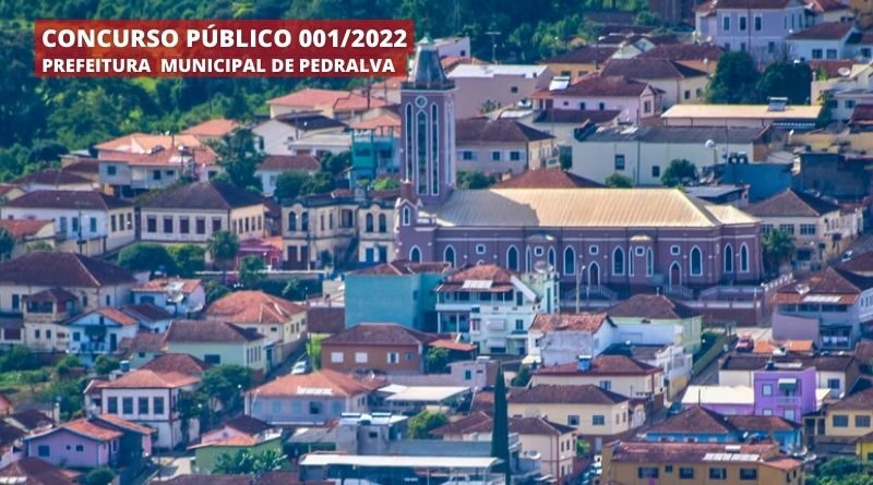 Prefeitura Municipal De Pedralva Concursos 001 2022