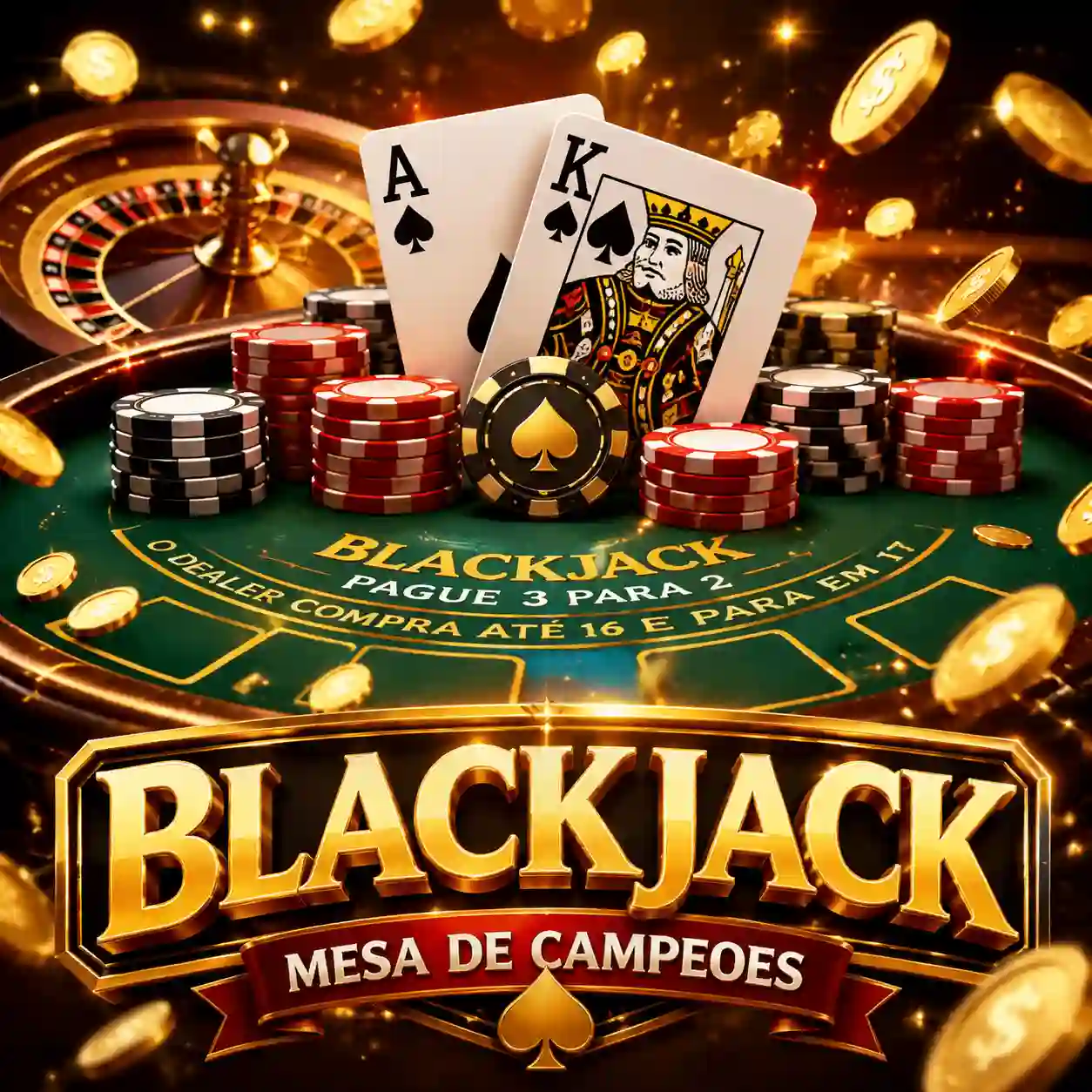 Mesa de blackjack no catálogo 73B