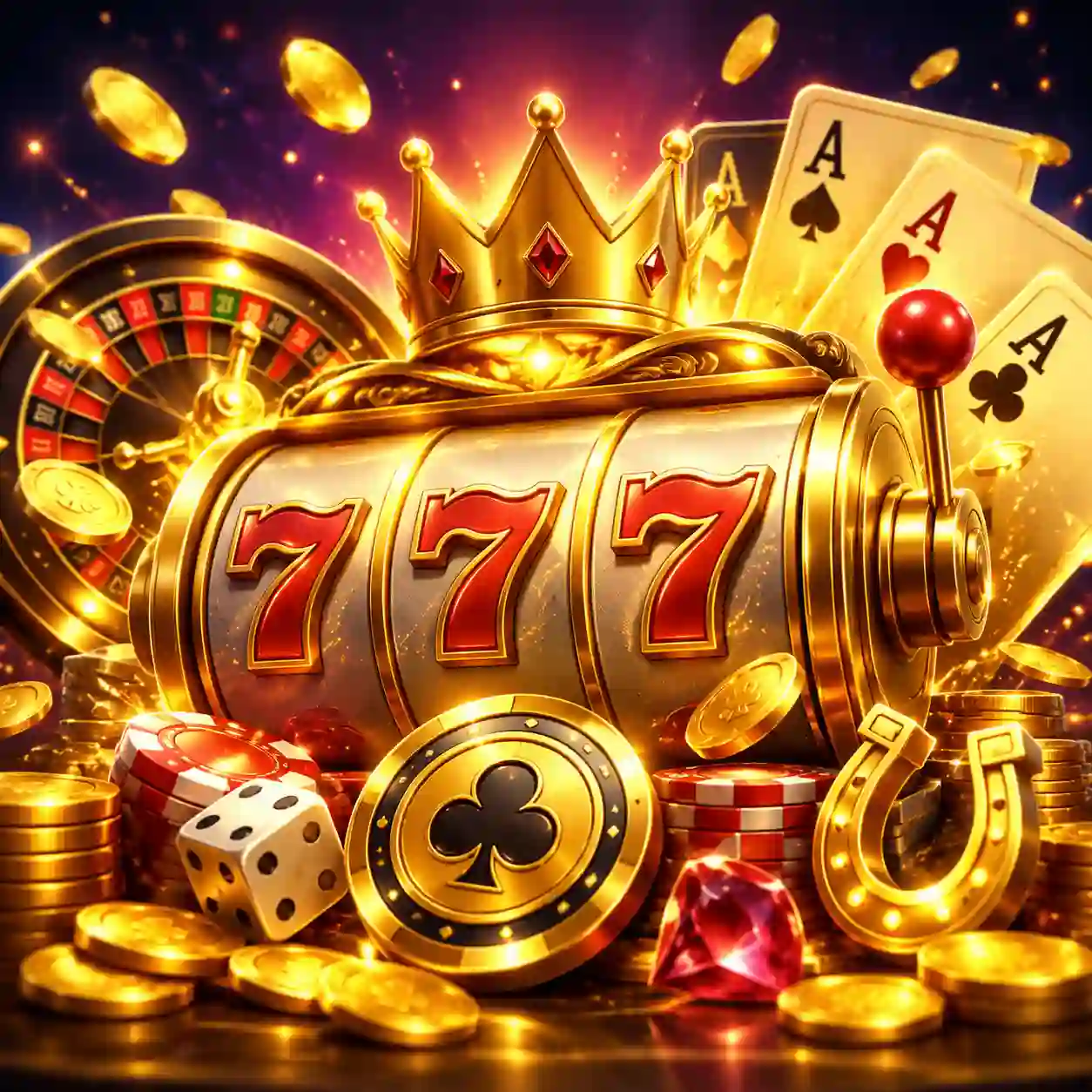 Pacote visual de slots populares