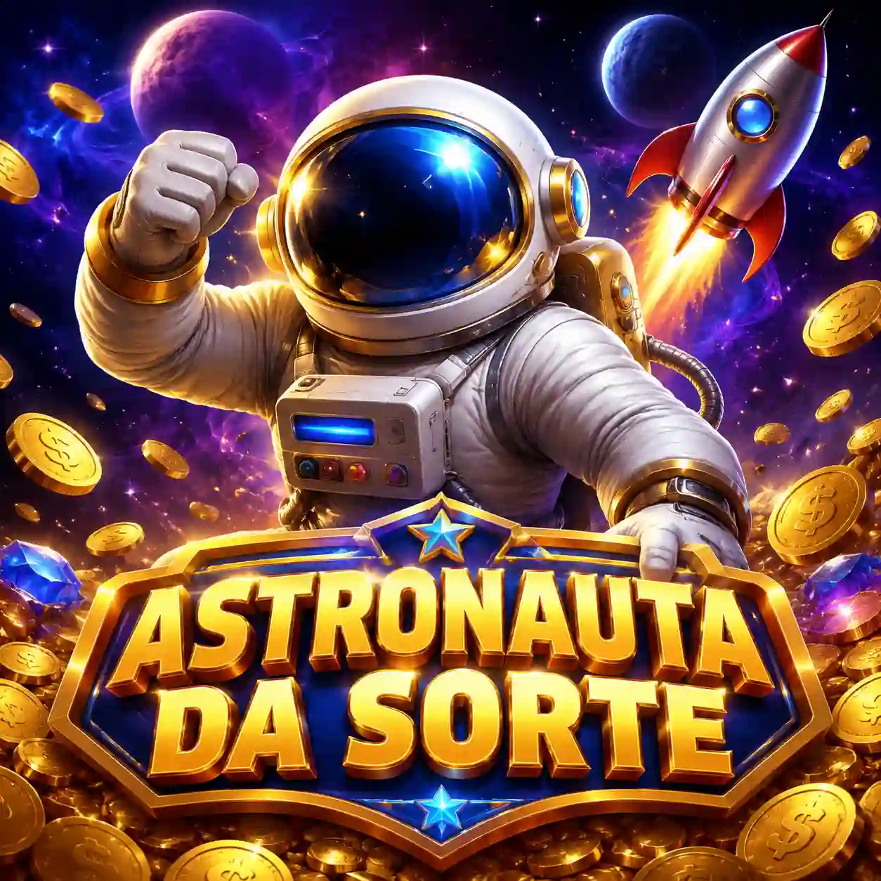 Spaceman em órbita no painel do 73B